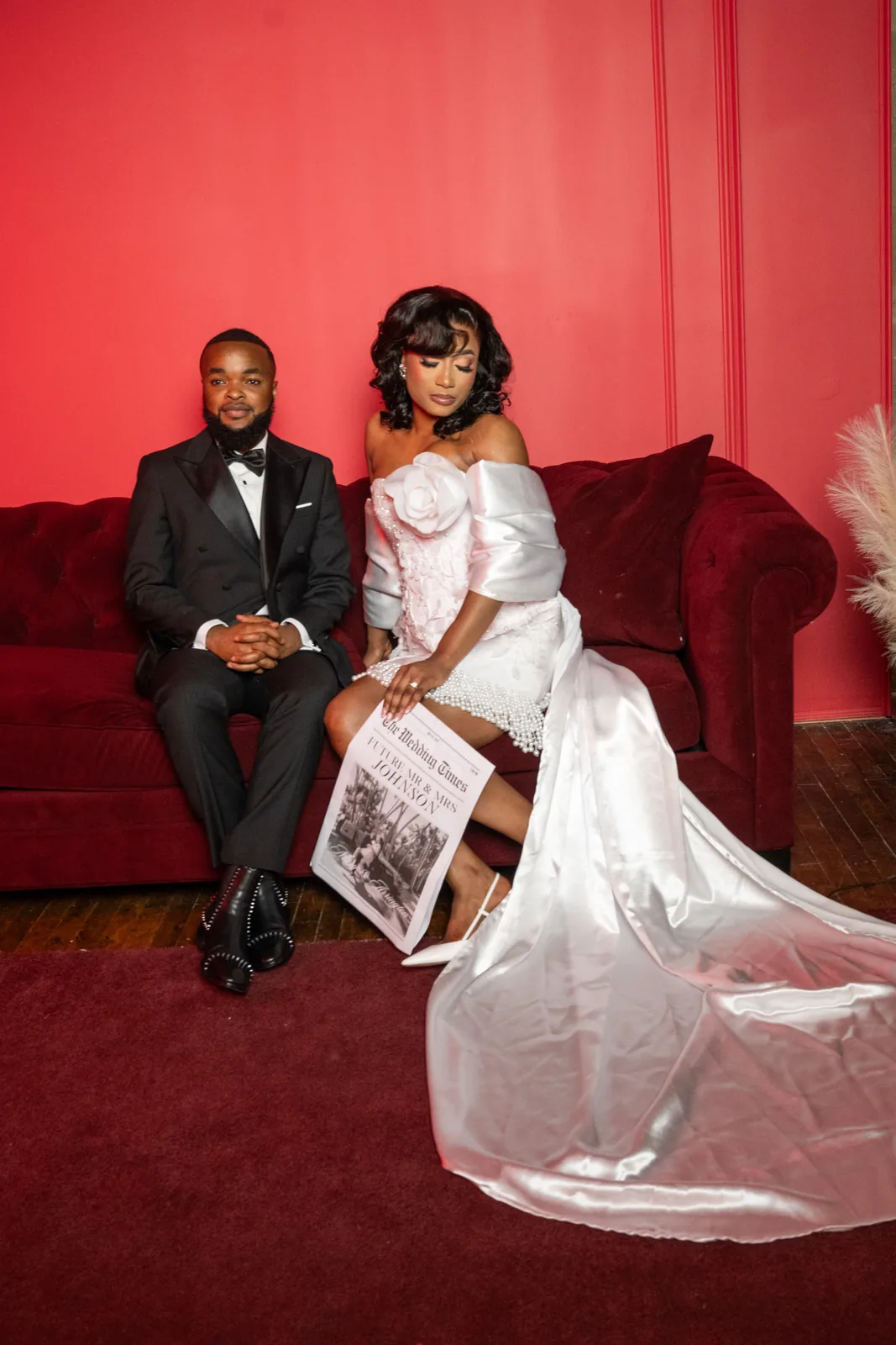 The Wedding Times — reading our own headline
